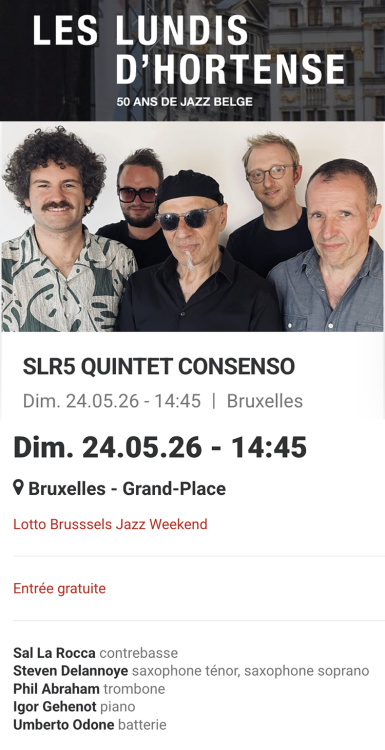 Lotto Brussels Jazz Weekend